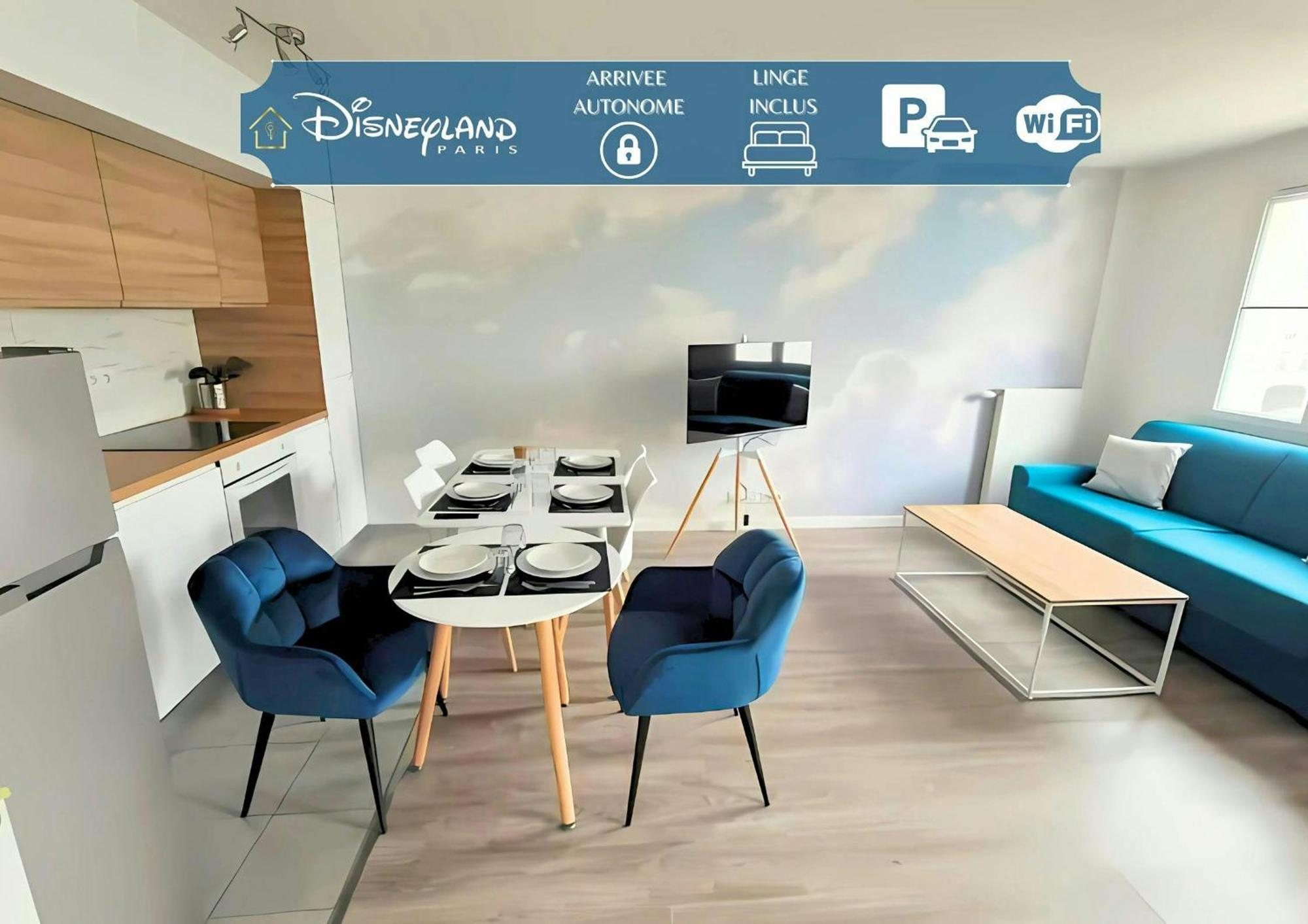 Disneyland Sky Haven - 5Min To Disneyland Serris Ngoại thất bức ảnh